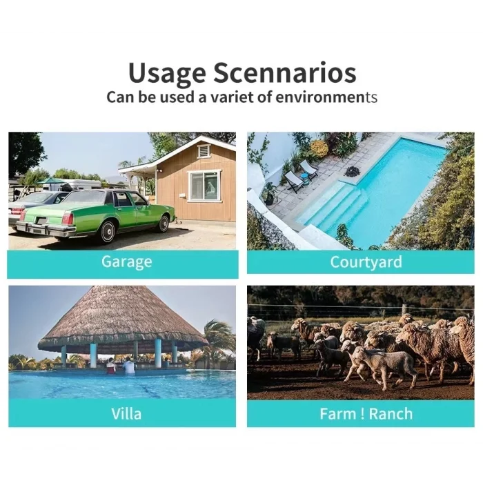  Wifi Uygulamalı Gece Görüşlü Solar Güneş Enerjili Kamera Akıllı Dış Mekan Güvenlik Kamerası