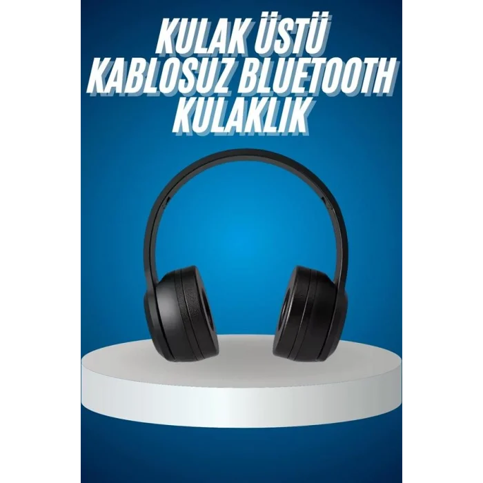 BUĞZ Wireless 5.0 Bluetooth Kablosuz Kulaklık ANC Özellikli Kulak Üstü Ayarlanabilir - BUĞZ