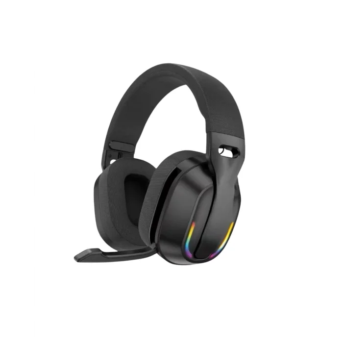 BUĞZ Wireless Oyuncu Kulaklığı RGB Işıklı Uzun Bataryalı Mikrofonlu Headset