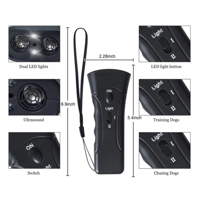 BUĞZ Wison Ws-013 Ultrasonik Köpek Kovucu