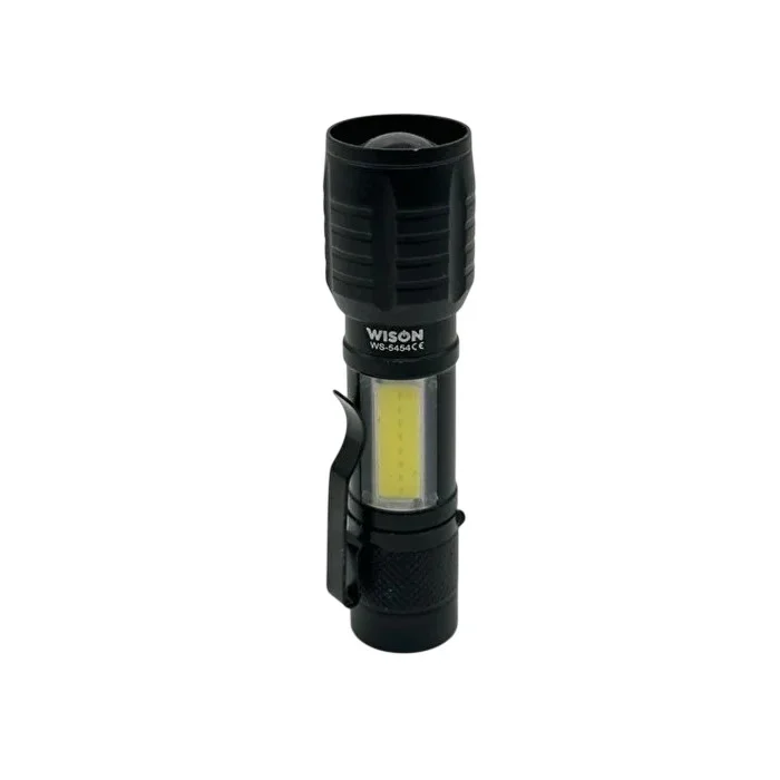 BUĞZ Wison Ws-5454 Cob Led Usb Şarjlı Mini El Feneri