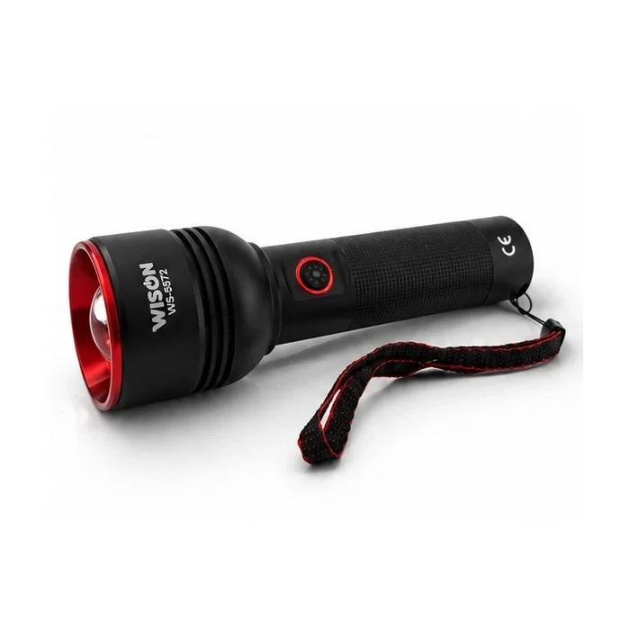 BUĞZ Wison Ws-5572 20watt 2000 Lümen Uzun Menzilli Usb Type-c Şarjlı El Feneri