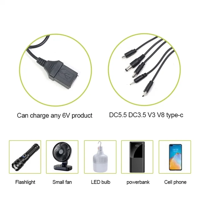 BUĞZ Wison Ws-6010 6v 3.5w 500 Mah Güneş Paneli Solar Sistem