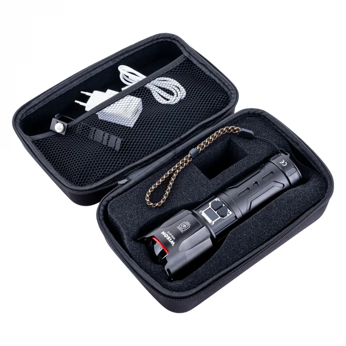 BUĞZ Wıson Ws-915 Şarjlı El Feneri 55 W 5000 Lümen