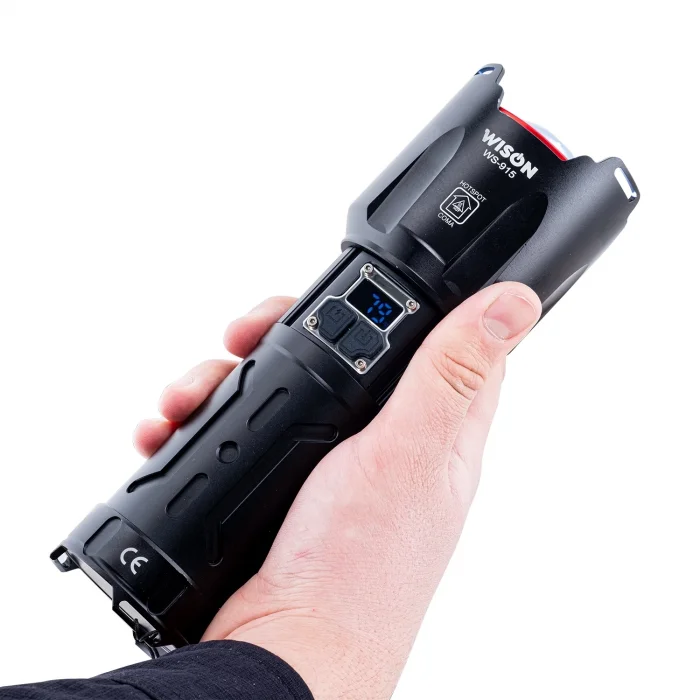 BUĞZ Wıson Ws-915 Şarjlı El Feneri 55 W 5000 Lümen