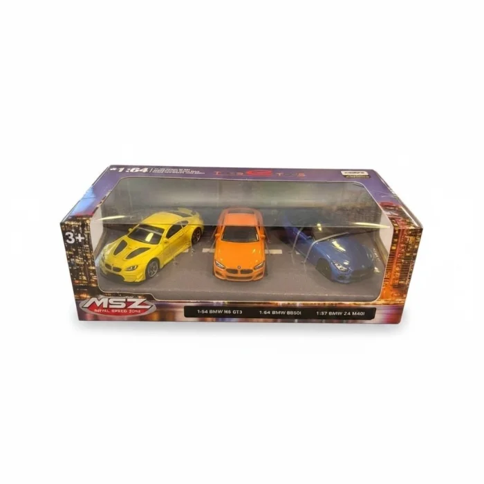 BUĞZ WP6428 MSZ 1/64 BMW M6 GT3,MBW M850i,BMWZ4 M40-EKN