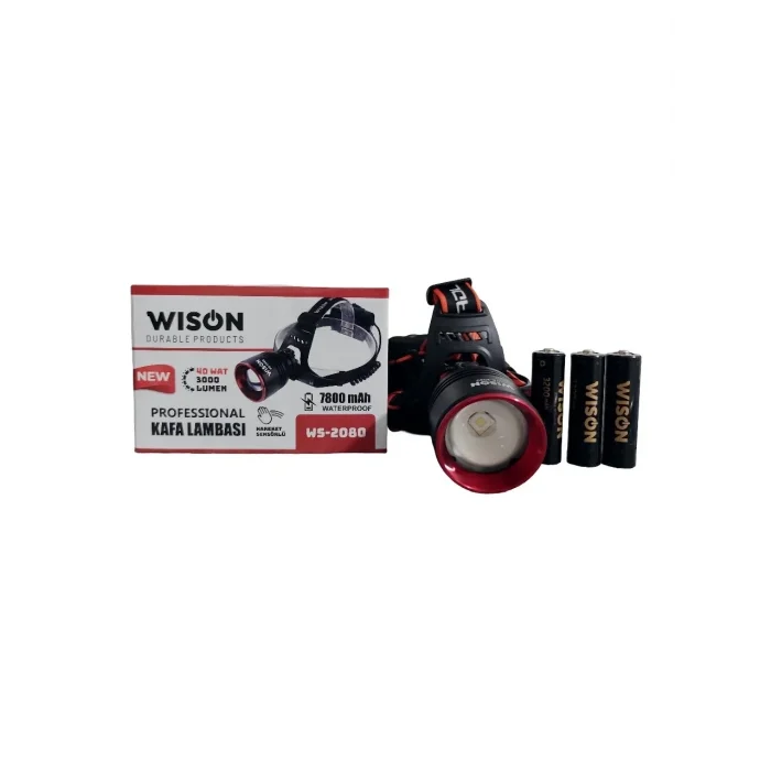 BUĞZ Ws-2080 Profesyonel Kafa Lambası 3000 Lümen 40 Watt Bx40
