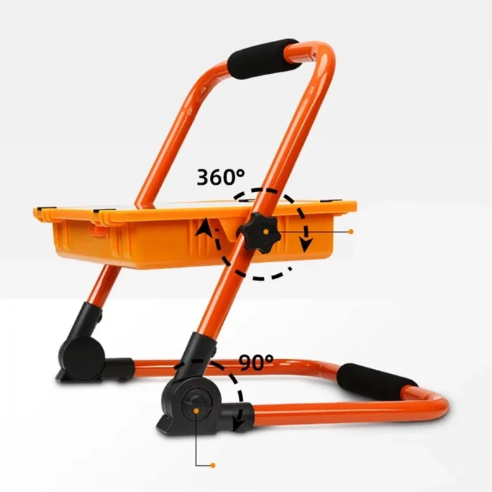 BUĞZ Wt-734 P70 Led Solar Panel Şarjlı Taşınabilir Projektör (176 Smd + Yan Led)