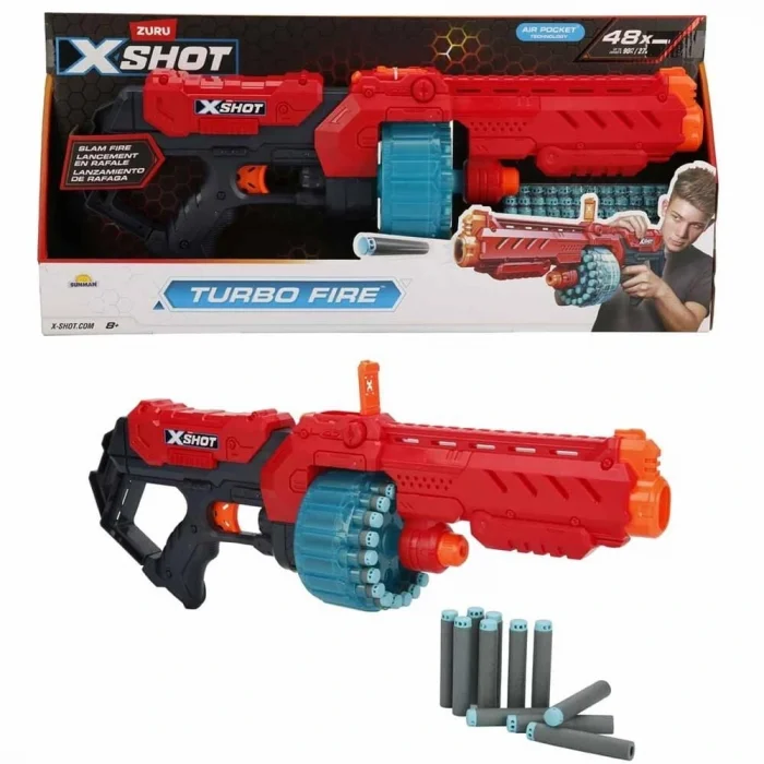 BUĞZ X-SHOT SİLAH SÜNGER ATAN EXCEL TURBO FİRE