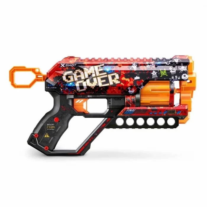  X-Shot Skins Griefer 12 Mermili Sünger Dart Atan Silah 32 cm - 89380