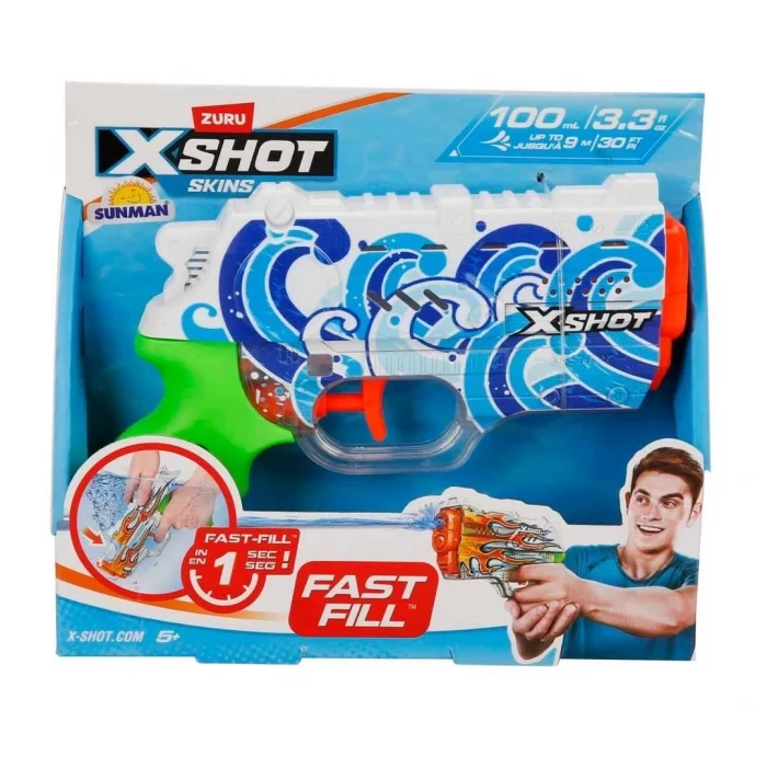  X-Shot Skins Nano Fast Fill Su Tabancası 19 cm - S00004582