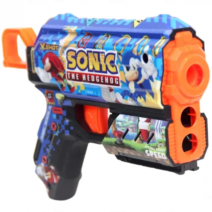 BUĞZ X-Shot Skins Sonic Dart Fırlatıcı 8 Dartlı -S00036648