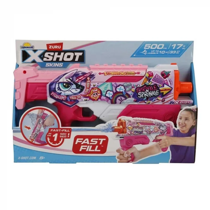 BUĞZ X-SHOT SU TABANCASI HYPERLOAD 500ML