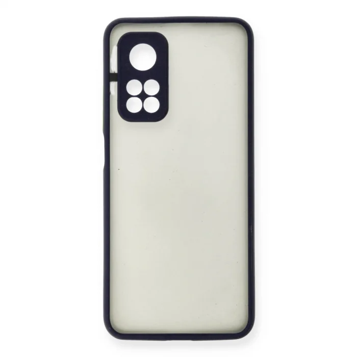 BUĞZ Xiaomi Mi 10t Kılıf Montreal Silikon Kapak - Lacivert