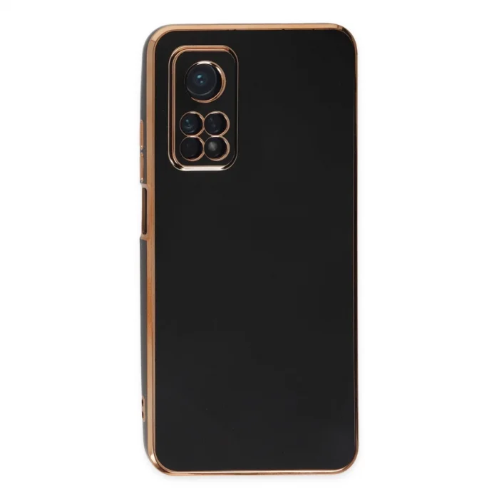 BUĞZ Xiaomi Mi 10t Kılıf Volet Silikon - Siyah