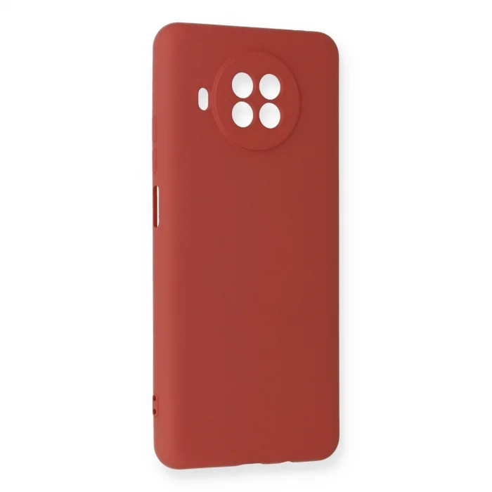 BUĞZ Xiaomi Mi 10t Lite Kılıf Nano İçi Kadife Silikon - Kiremit