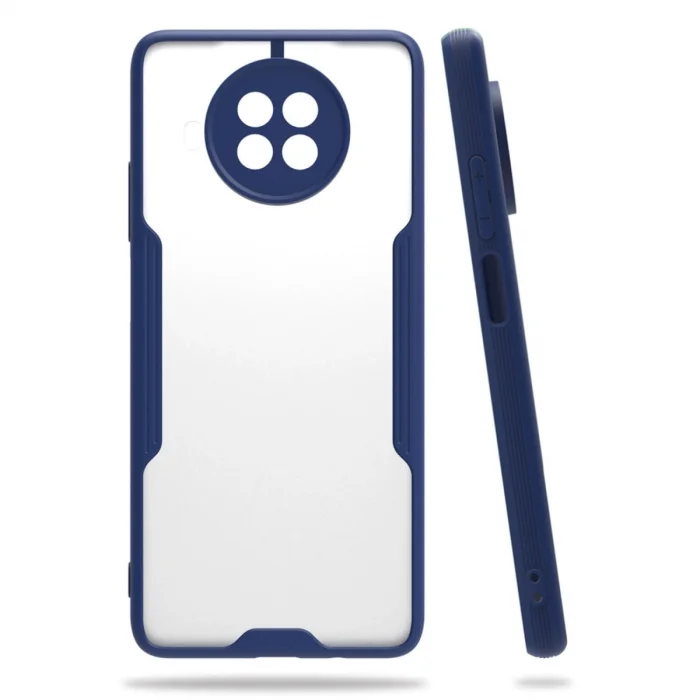 BUĞZ Xiaomi Mi 10t Lite Kılıf Platin Silikon - Lacivert