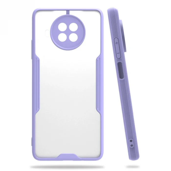 BUĞZ Xiaomi Mi 10t Lite Kılıf Platin Silikon - Lila