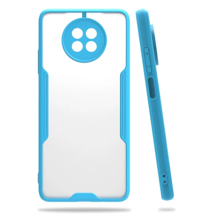 BUĞZ Xiaomi Mi 10t Lite Kılıf Platin Silikon - Mavi