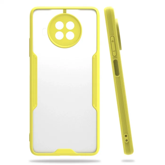 BUĞZ Xiaomi Mi 10t Lite Kılıf Platin Silikon - Sarı