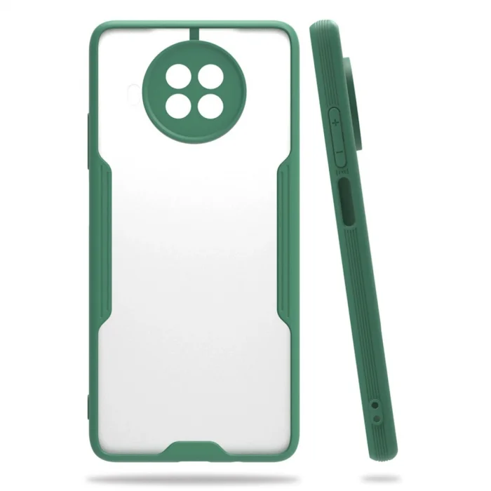 BUĞZ Xiaomi Mi 10t Lite Kılıf Platin Silikon - Yeşil