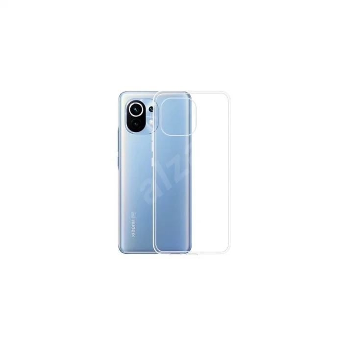 BUĞZ Xiaomi Mi 11 Kılıf Lüx Şeffaf Silikon