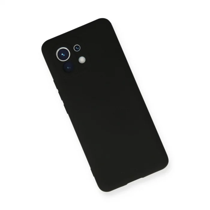 BUĞZ Xiaomi Mi 11 Kılıf Nano İçi Kadife Silikon - Siyah
