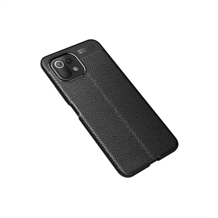 BUĞZ Xiaomi Mi 11 Lite Kılıf Auto Focus Kapak - Siyah