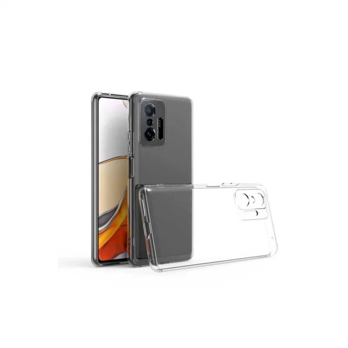 BUĞZ Xiaomi Mi 11t Pro Kılıf Lüx Şeffaf Silikon