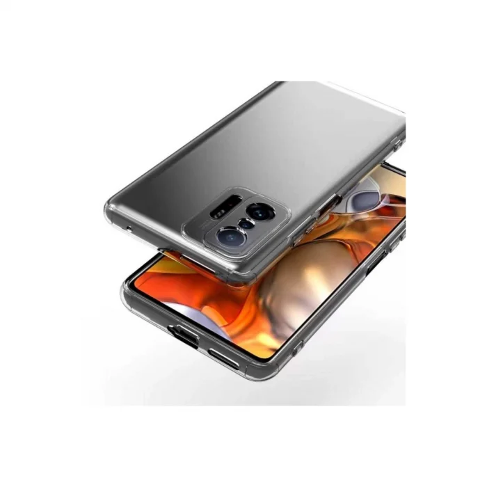 BUĞZ Xiaomi Mi 11t Pro Kılıf Lüx Şeffaf Silikon