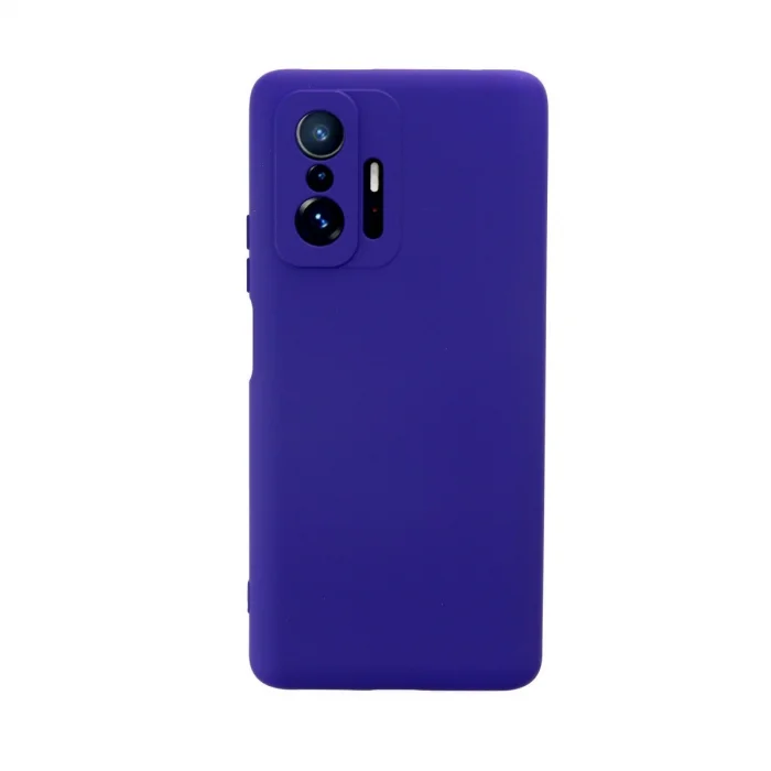 BUĞZ Xiaomi Mi 11t Pro Kılıf Nano İçi Kadife Silikon - Mor