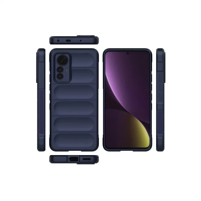 BUĞZ Xiaomi Mi 12 Lite Kılıf Optimum Silikon - Lacivert