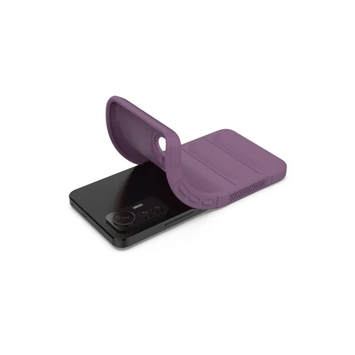 BUĞZ Xiaomi Mi 12 Lite Kılıf Optimum Silikon - Mor