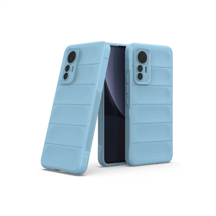 BUĞZ Xiaomi Mi 12 Lite Kılıf Optimum Silikon - Sky Blue