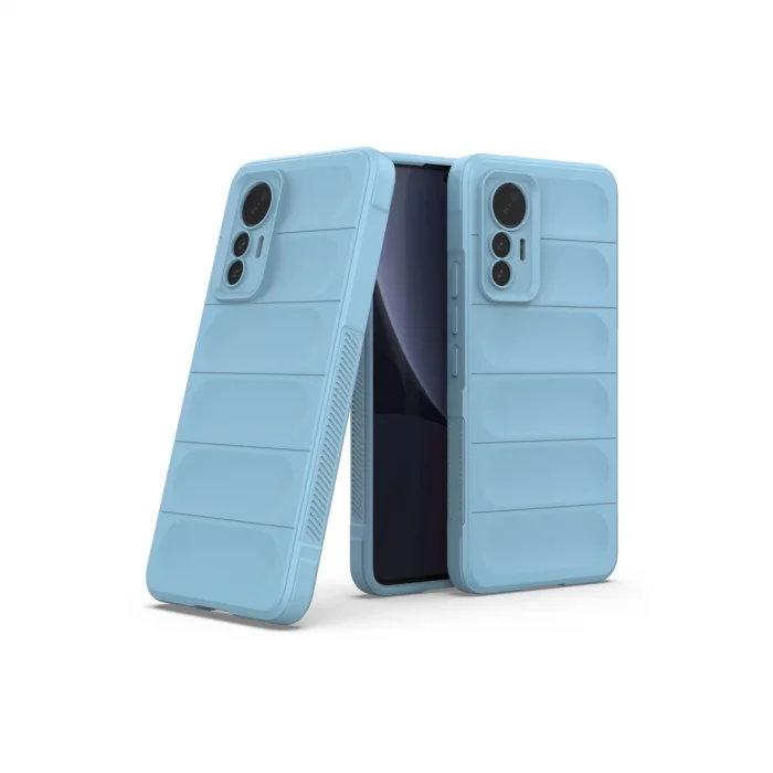 BUĞZ Xiaomi Mi 12 Lite Kılıf Optimum Silikon - Sky Blue