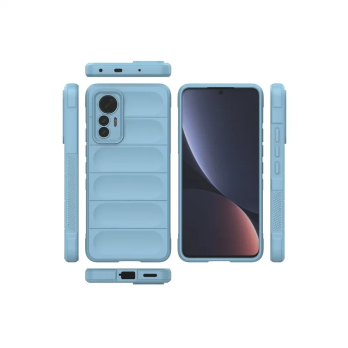 BUĞZ Xiaomi Mi 12 Lite Kılıf Optimum Silikon - Sky Blue