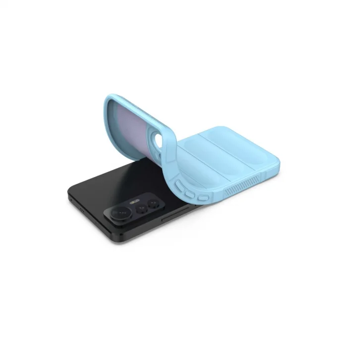 BUĞZ Xiaomi Mi 12 Lite Kılıf Optimum Silikon - Sky Blue