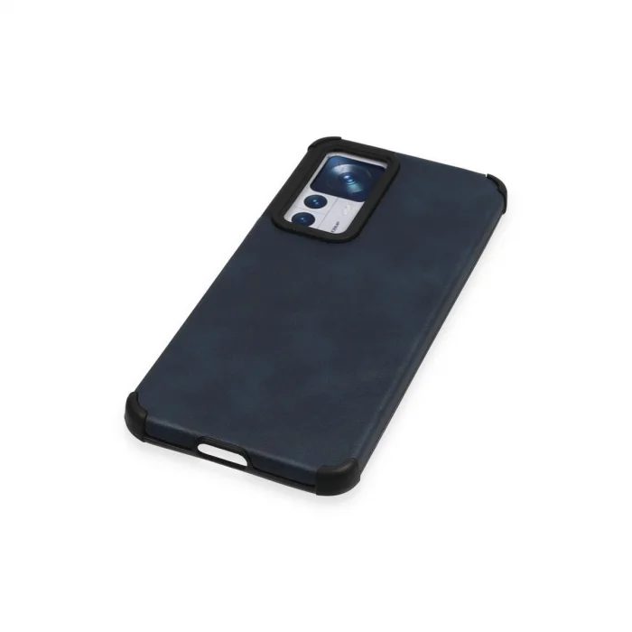 BUĞZ Xiaomi Mi 12t Kılıf Loop Deri Silikon - Lacivert
