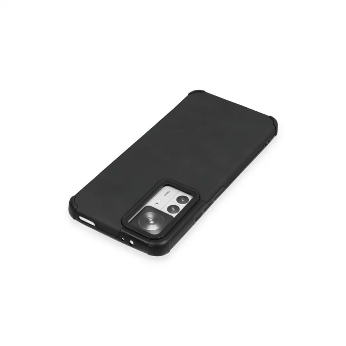 BUĞZ Xiaomi Mi 12t Kılıf Loop Deri Silikon - Siyah