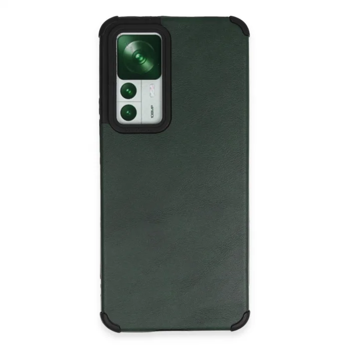 BUĞZ Xiaomi Mi 12t Kılıf Loop Deri Silikon - Yeşil