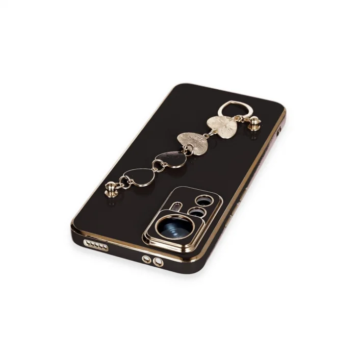 BUĞZ Xiaomi Mi 12t Pro Kılıf Esila Silikon - Siyah