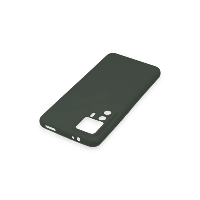 BUĞZ Xiaomi Mi 12t Pro Kılıf Nano İçi Kadife Silikon - Koyu Yeşil