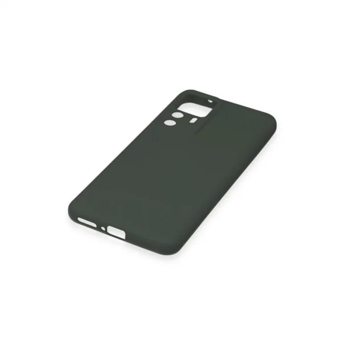BUĞZ Xiaomi Mi 12t Pro Kılıf Nano İçi Kadife Silikon - Koyu Yeşil