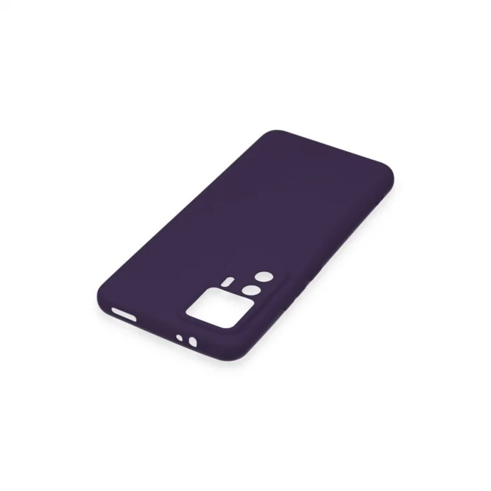 BUĞZ Xiaomi Mi 12t Pro Kılıf Nano İçi Kadife Silikon - Mor