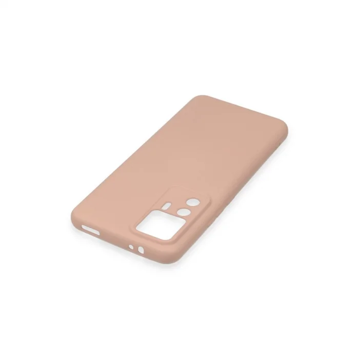 BUĞZ Xiaomi Mi 12t Pro Kılıf Nano İçi Kadife Silikon - Pudra