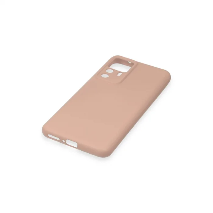BUĞZ Xiaomi Mi 12t Pro Kılıf Nano İçi Kadife Silikon - Pudra
