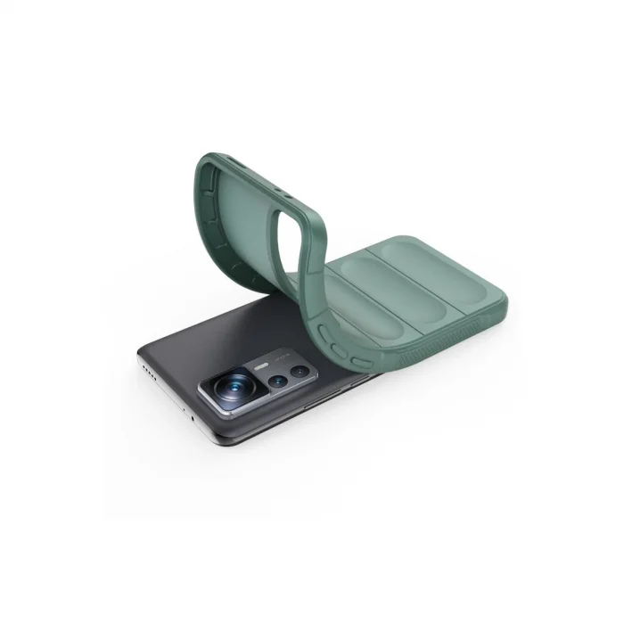 BUĞZ Xiaomi Mi 12t Pro Kılıf Optimum Silikon - Koyu Yeşil