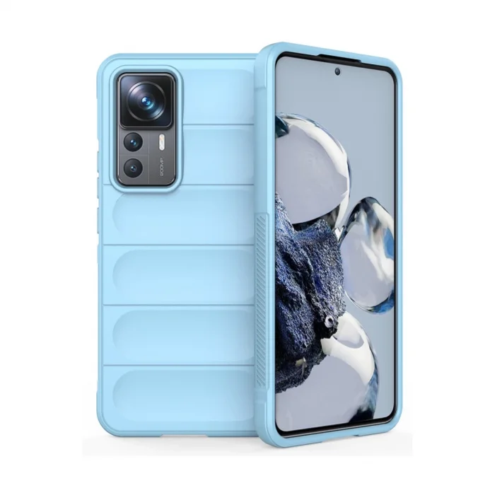 BUĞZ Xiaomi Mi 12t Pro Kılıf Optimum Silikon - Sky Blue