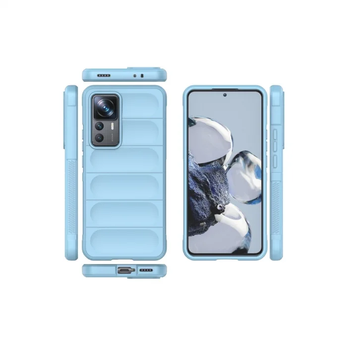 BUĞZ Xiaomi Mi 12t Pro Kılıf Optimum Silikon - Sky Blue