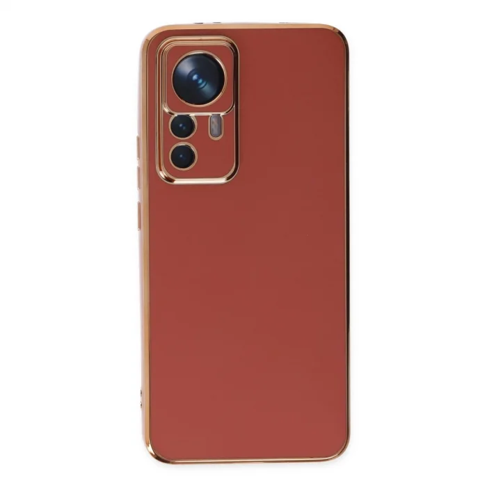 BUĞZ Xiaomi Mi 12t Pro Kılıf Volet Silikon - Kırmızı